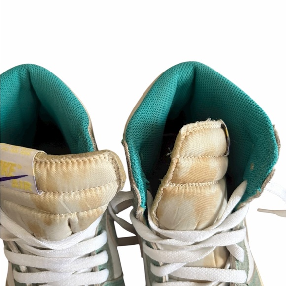 Air Jordan retro 1 turbo green mens shoes size 12 - Picture 5 of 6